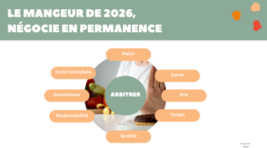 le mangeur négocie en permanence