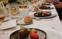Restaurant table assiette