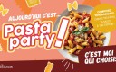 Affiche scolarest pasta party
