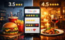 avis google ambiance, cuisine, service