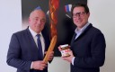 Dominique Anract, président de la CNBPF et Fausto Rotelli, directeur des relations extérieures de Ferrero France