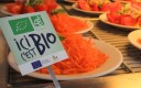 assiette de carottes râpées bio