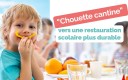 un enfant du programme chouette cantine 