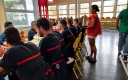pompiers en train de manger
